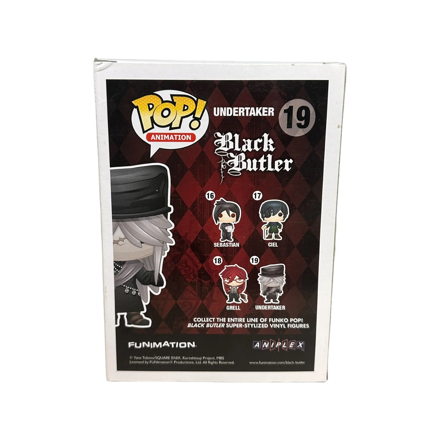 Undertaker #19 Funko Pop! - Black Butler - 2014 Pop! - Condition 7/10 - Image 3