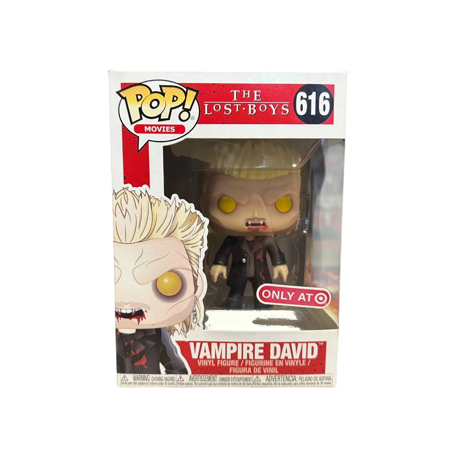 Vampire David #616 Funko Pop! - The Lost Boys - Target Exclusive - Condition 8/10