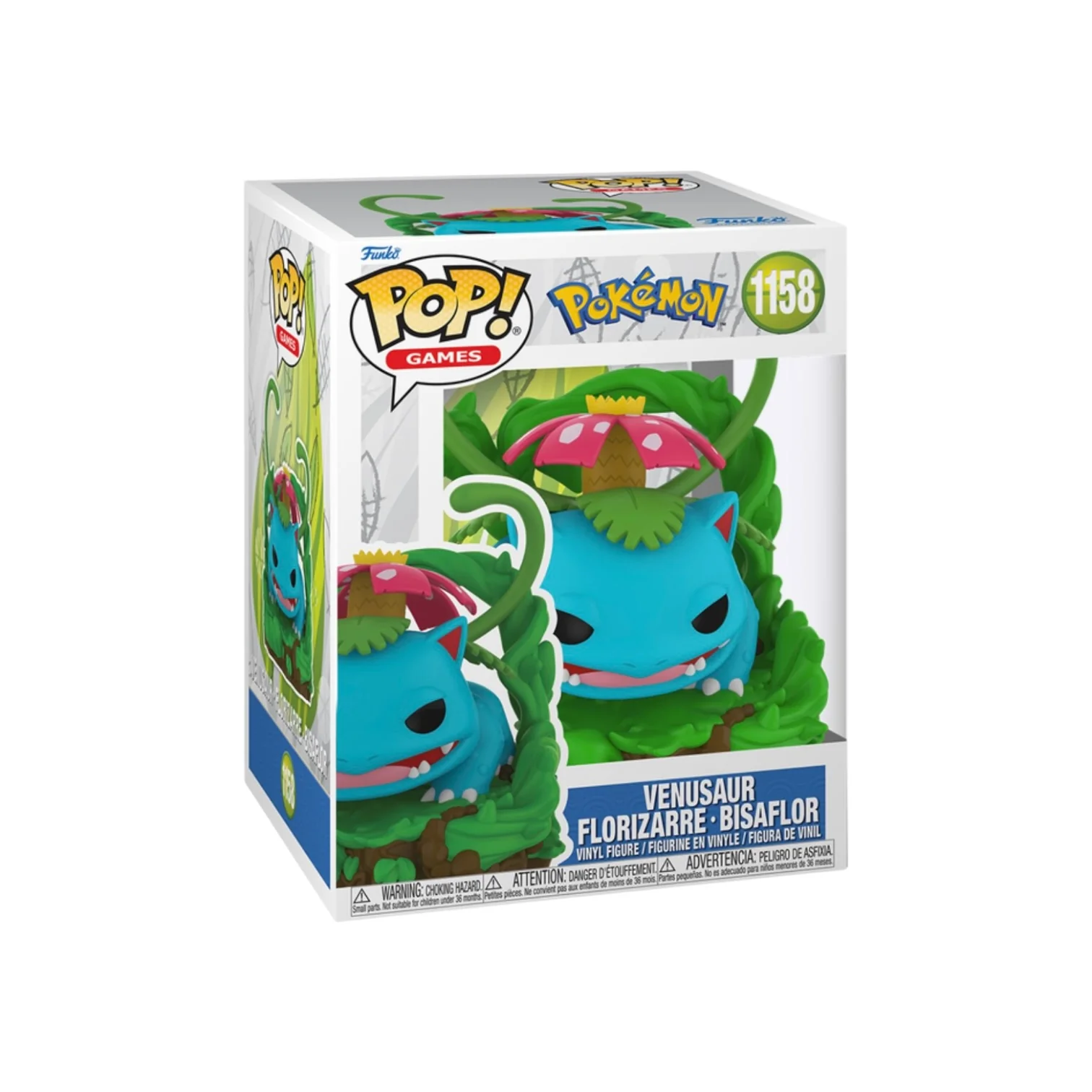 Venusaur #1158 Funko Pop Premium - Pokémon - PREORDER