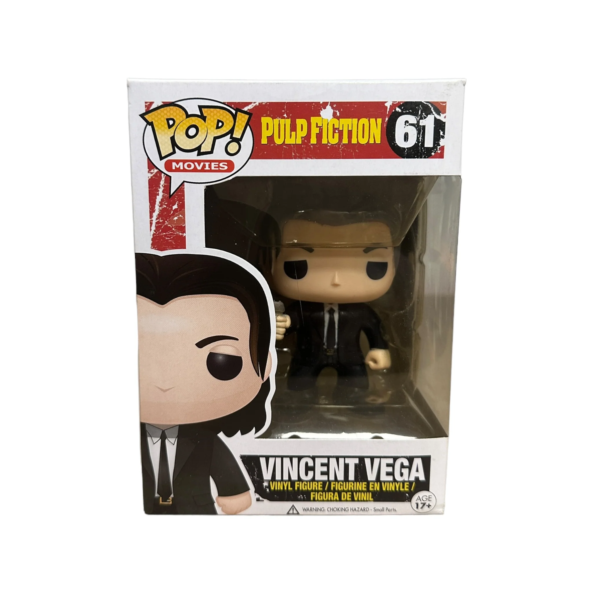 Vincent Vega #61 Funko Pop! - Pulp Fiction - 2014 Pop! - Condition 6/10