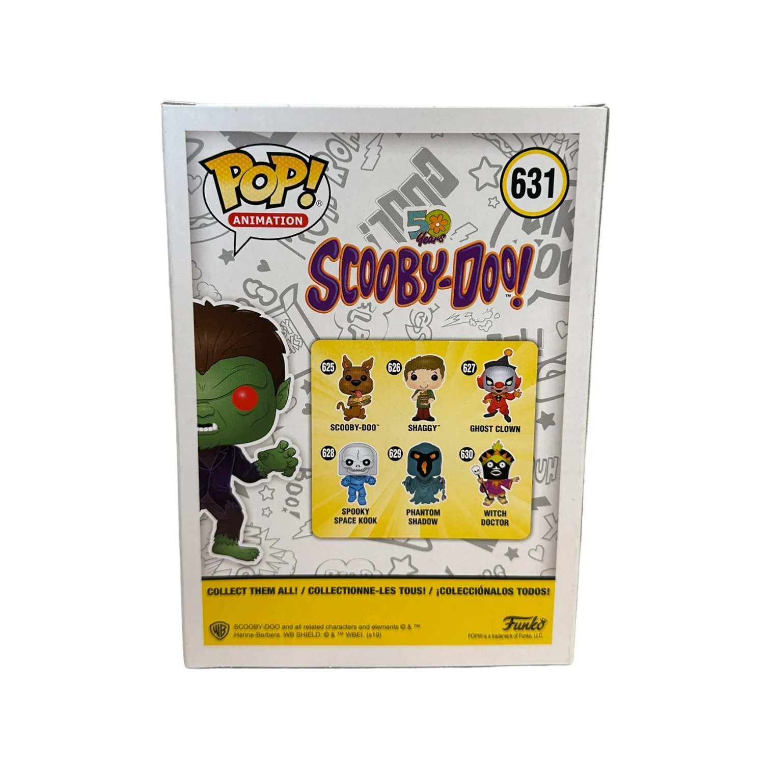Werewolf #631 Funko Pop! - Scooby-Doo! - Funko Shop Exclusive - Condition 8.5/10 - Image 3
