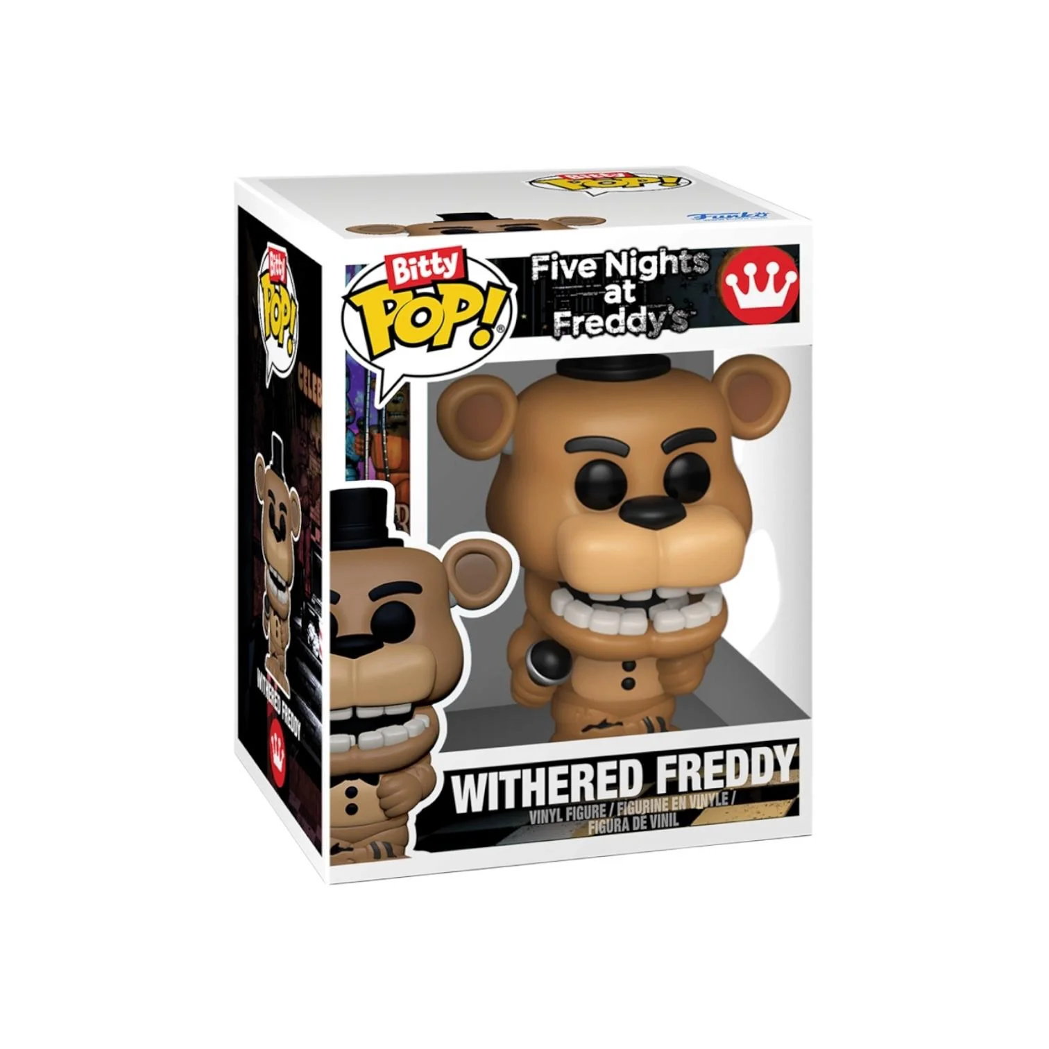 Withered Freddy 4 Pack Funko Bitty Pops - Five Nights at Freddy's - PREORDER - Image 2