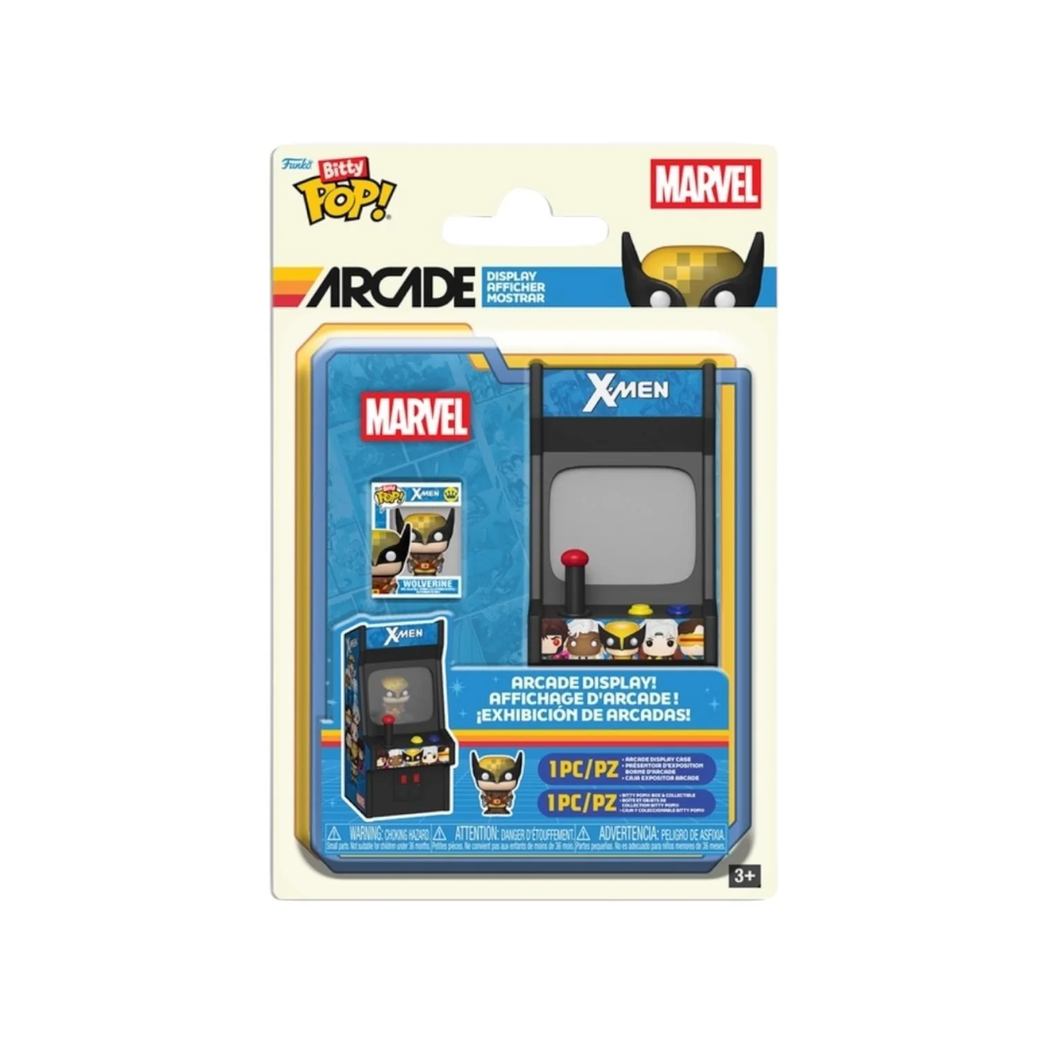 Wolverine 8-bit Bitty Arcade Cabinet Funko Pop - X-men - PREORDER