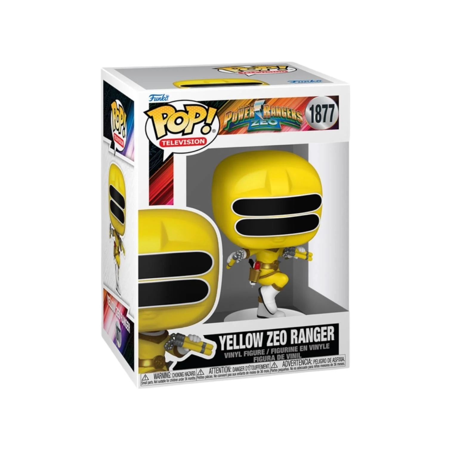 Yellow Zeo Ranger #1877 Funko Pop - Power Ranger: Zeo - PREORDER