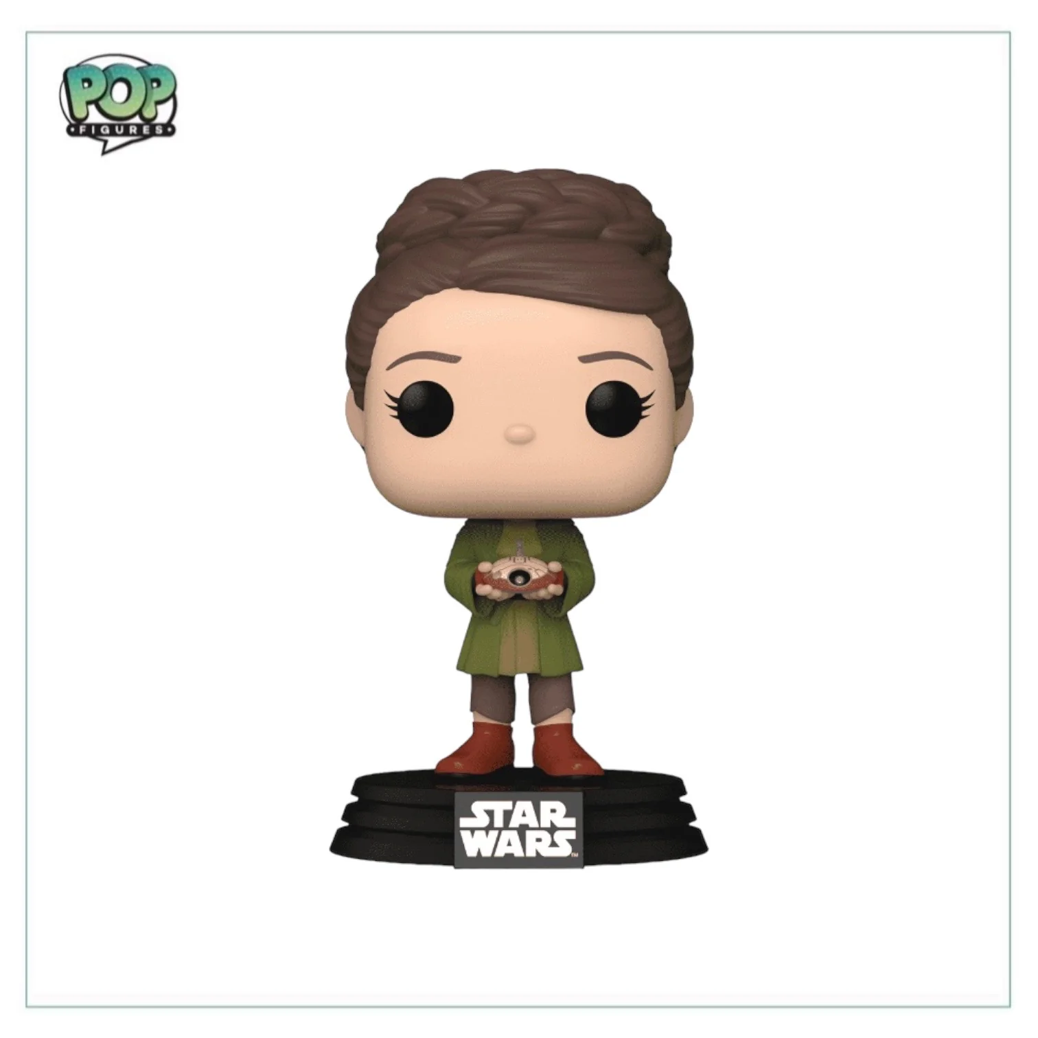 Young Leia with Lola #659 Funko Pop! - Star Wars Obi-Wan Kenobi - SDCC 2023 Shared Exclusive - Image 2