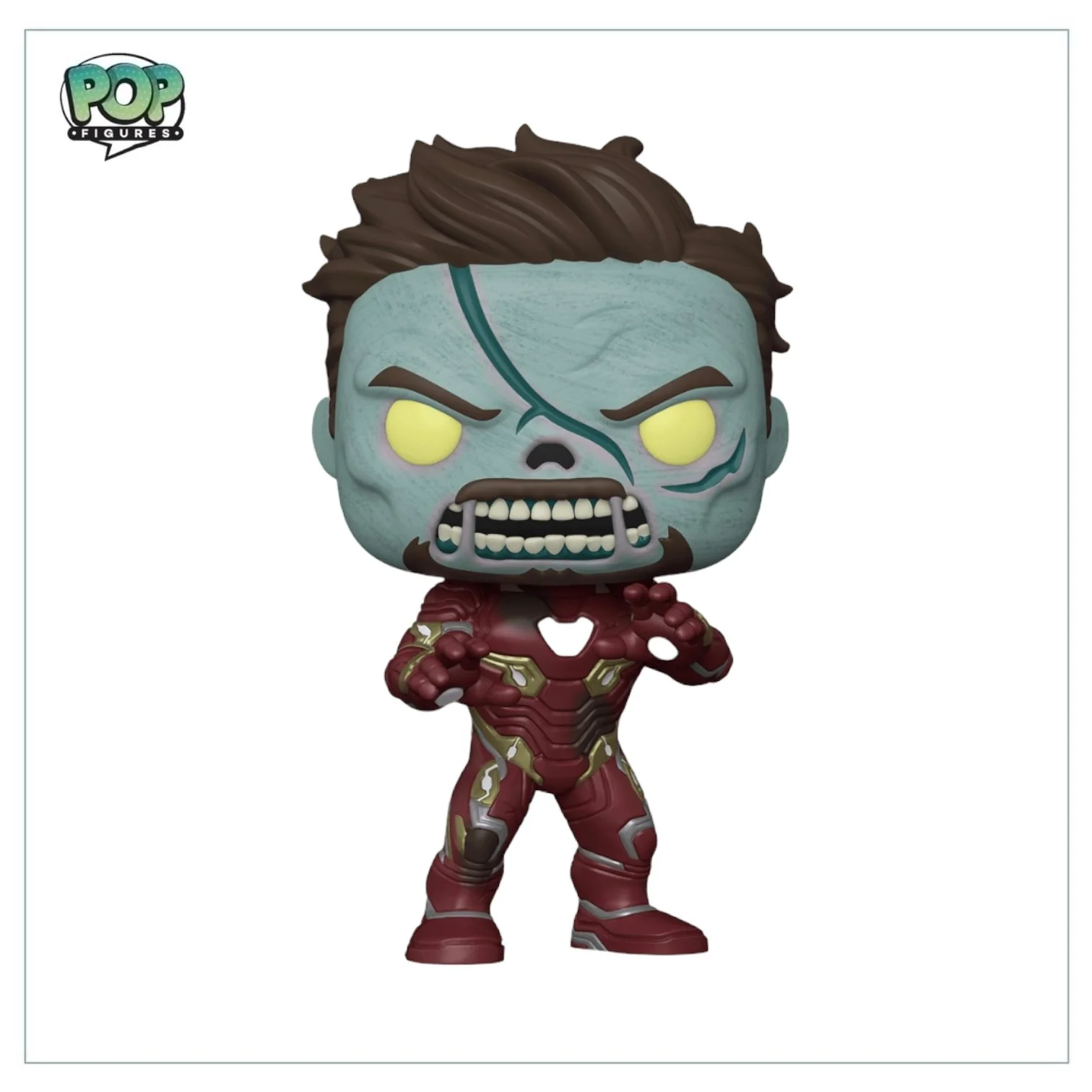 Zombie Iron Man #948 Deluxe 10” Funko Pop! Marvel What If…? Walmart Exclusive - Image 2